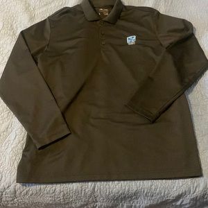 Black Long-sleeved Polo